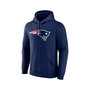 Men's Branded Mac Jones Navy New England Patriots Player Icon Name and Number Pullover Hoodie