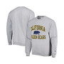 Men's Heather Gray Cal Bears High Motor Pullover Sweatshirt
