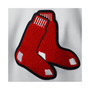 Men's White Boston Red Sox Logo Pullover Hoodie
