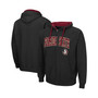 Men's Black Florida State Seminoles Big and Tall Full-Zip Hoodie