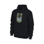 Men's Brand Black North Carolina Tar Heels Veterans Camo Pullover Hoodie