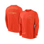 Men's Orange Houston Astros Statement Ball Game Fleece Pullover Sweatshirt