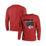 Men's Threads Red Kansas City Chiefs Super Bowl LVII High Tide Tri-Blend Pullover Sweatshirt