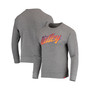 Men's Gray Phoenix Suns Harmon Raglan Tri-Blend Pullover Sweatshirt