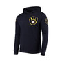 Men's Navy Milwaukee Brewers Team Logo Pullover Hoodie