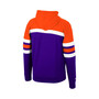 Men's Orange, Purple Phoenix Suns Hardwood Classics Head Coach Color Block Pullover Hoodie