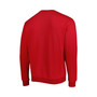 Men's Red Bradley Braves Arch Over Logo Pullover Sweatshirt
