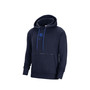 Men's Heather Navy Dallas Mavericks Courtside Versus Flight Pullover Hoodie