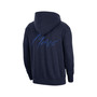 Men's Heather Navy Dallas Mavericks Courtside Versus Flight Pullover Hoodie