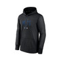 Men's Black New York Mets Authentic Collection Pregame Performance Pullover Hoodie