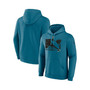 Men's Branded Teal San Jose Sharks Authentic Pro Core Collection Secondary Pullover Hoodie