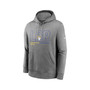 Men's Heathered Gray Los Angeles Rams City Code Club Fleece Pullover Hoodie
