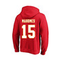 Men's Patrick Mahomes Red Kansas City Chiefs Super Bowl LVII Big and Tall Name and Number Pullover Hoodie