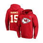 Men's Patrick Mahomes Red Kansas City Chiefs Super Bowl LVII Big and Tall Name and Number Pullover Hoodie