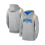 Men's Gray UCLA Bruins 2022 Game Day Sideline Performance Pullover Hoodie
