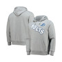 Men's '47 Heathered Gray Tampa Bay Lightning Pregame Headline Pullover Hoodie