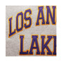 Men's Magic Johnson Heather Gray Los Angeles Lakers Big and Tall Name & Number Pullover Hoodie