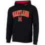 Men's Black Maryland Terrapins Arch Logo 3.0 Pullover Hoodie