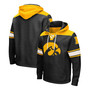 Men's Black Iowa Hawkeyes 2.0 Lace-Up Pullover Hoodie