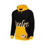 Men's Black Pittsburgh Steelers Big Face 5.0 Pullover Hoodie