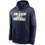 Men's College Navy Seattle Seahawks Fan Gear Local Club Pullover Hoodie
