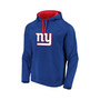 Men's Royal New York Giants Big and Tall Logo Pullover Hoodie