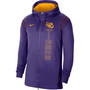 Men's LSU Tigers 2021 Sideline Performance Full-Zip Hoodie