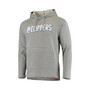 Men's Gray LA Clippers Chenille Logo Pullover Hoodie