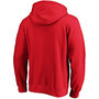 Men's Red Atlanta Braves Official Logo Pullover Hoodie