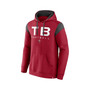 Men's Branded Red Tampa Bay Buccaneers Call The Shot Pullover Hoodie