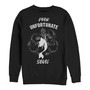 Disney Men's Little Mermaid Unfortunate Soul, Crewneck Fleece