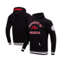 Men's Black Arkansas Razorbacks Classic Stacked Logo Pullover Hoodie