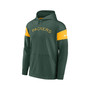 Men's Green Green Bay Packers Sideline Arch Jersey Performance Pullover Hoodie