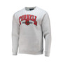 Men's Heathered Gray Cornell Big Red Upperclassman Pocket Pullover Sweatshirt