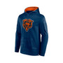 Men's Branded Navy Chicago Bears On The Ball Pullover Hoodie
