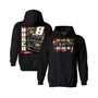 Men's Black Kyle Busch 3CHI Car Pullover Hoodie