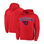 Men's Red Dayton Flyers Campus Pullover Hoodie