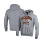 Men's Heather Gray Oklahoma State Cowboys High Motor Pullover Hoodie
