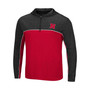 Men's Scarlet Nebraska Huskers Flick Quarter-Zip Hoodie Windshirt