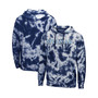 Men's Navy Spelman College Jaguars Tie-Dye Pullover Hoodie