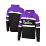 Men's Purple, Black Toronto Raptors Head Coach Pullover Hoodie