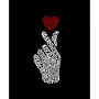 Men's K-Pop Word Art Crew Neck Sweatshirt