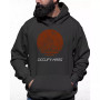 Men's Occupy Mars Word Art Hooded Sweatshirt