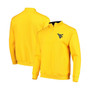 Men's Gold West Virginia Mountaineers Tortugas Logo Quarter-Zip Jacket