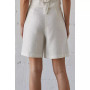 Women's Shane Linen-Cotton Bermuda Shorts