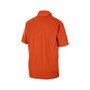 Men's Orange Clemson Tigers Coaches Half-Zip Short Sleeve Jacket
