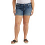 Plus Size Britt Low-Rise Denim Shorts