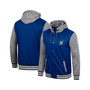 Men's Navy Navy Midshipmen Robinson Hoodie Full-Snap Jacket