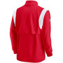 Men's Red Kansas City Chiefs 2021 Sideline Coaches Repel Quarter-Zip Jacket