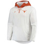 Men's White, Texas Orange Texas Longhorns Player Quarter-Zip Jacket